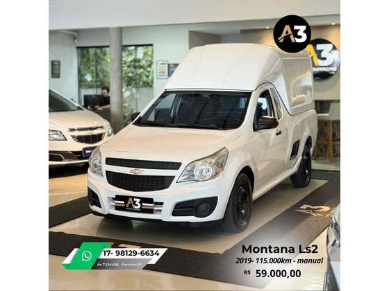 CHEVROLET MONTANA 1.4 MPFI LS CS 8V FLEX 2P MANUAL